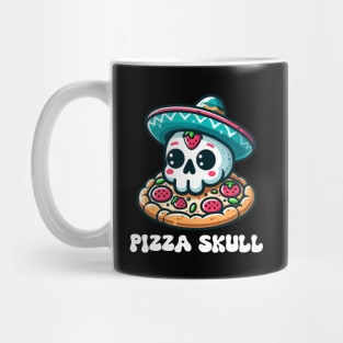 Pizza Skull Mug